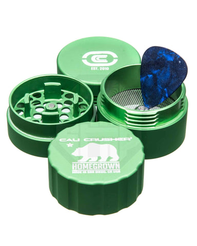 Diamond Shaped View of 4pc Grinder Pieces