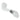 Front view of the 4" Sherlock Pipe, a curved glass pipe with a classic design and smooth finish.