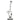 Front view of the Maui Wowie 10" Dab Rig, showcasing its clear glass construction and angled neck design against a plain background.