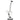 Front view of the Maui Wowie 10" Dab Rig, a clear glass piece with a rounded base and angled neck.