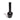 Front view of the Limited Edition Series Water Pipe, casting a sharp shadow on a plain white background.