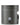 Front view of the Tectonic9 Auto Dispensing Grinder, a cylindrical silver device with a simple, modern design and a prominent button.