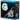 Front view of the Cookie Bite Pipe, showing a blue piece with a white logo against a clean, white background.
