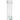 A straight-on view of the 13" Flame Straight Bong, showcasing its clear glass construction and simple cylindrical form.