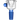 Front view of the Classic Bong Bowl, showcasing its clear glass construction with a blue accent and simple bowl shape.