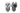 Front view of the Silicone Husky Hand Pipe, a gray, sculpted pipe resembling a husky’s face.