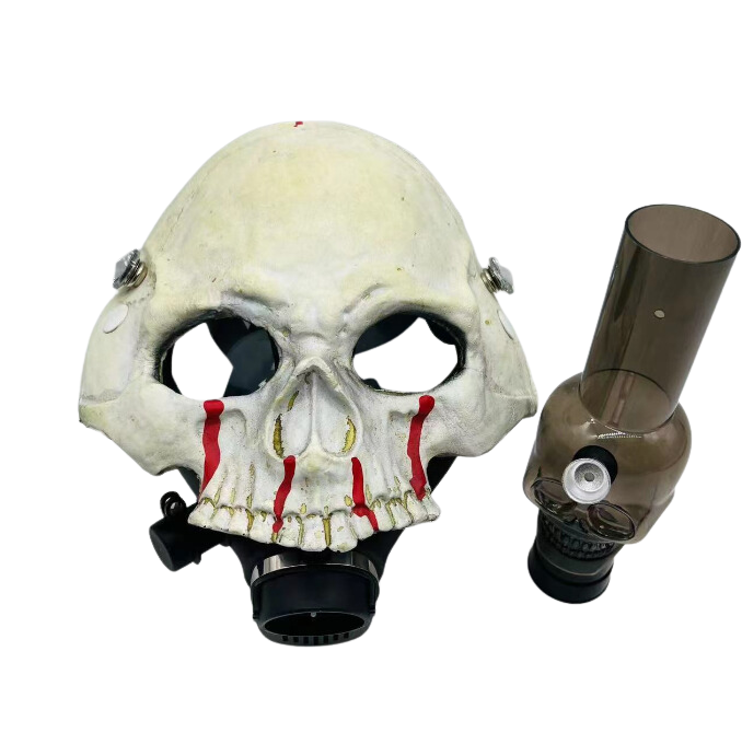 Halloween Style Gas Mask Bong