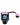 A close-up of the Silicone Insert Replacement, showing a pink silicone piece attached to a black connector.