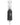 Front view of the Daborizer, a sleek, black handheld vaporizer with a clear glass mouthpiece extending from its top.