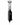 Front view of the Trio Vaporizer, a black handheld device with a clear glass mouthpiece extending from the top.
