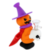 Silicone Jack O'Lantern Witch Mini Bong
