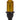 A front view of the 1 Hit Chillum with Rubber Mouthpiece, showcasing its sleek design and contrasting rubber grip.