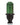 A studio shot of the 1 Hit Chillum with Rubber Mouthpiece, displaying its sleek, dark design against a plain white background.