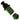 A side view of the disassembled 1 Hit Chillum with Rubber Mouthpiece, showing the separate pieces against a white background.