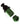 A side view of the disassembled 1 Hit Chillum with Rubber Mouthpiece, showing the separate pieces against a white background.