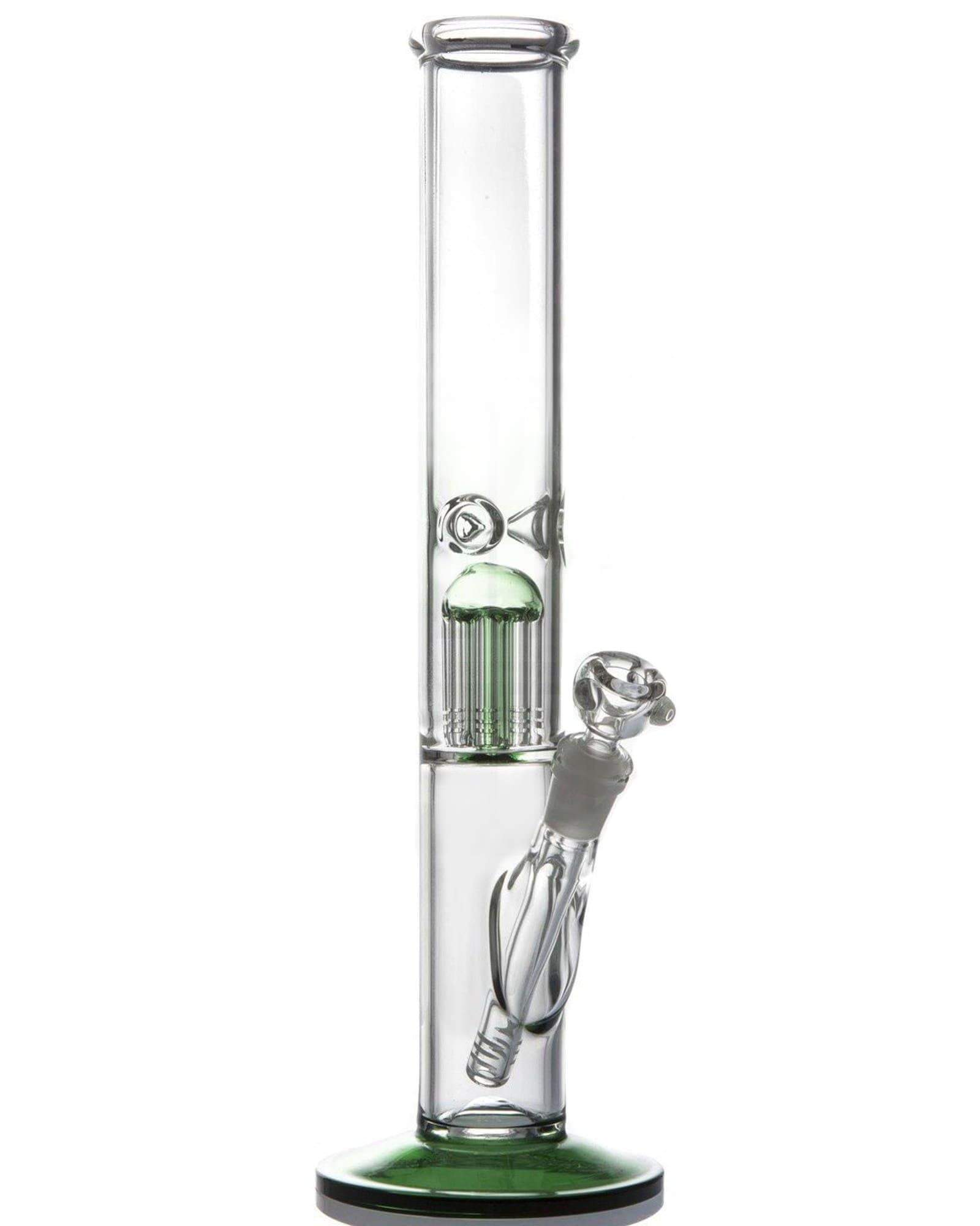 16" Tree Perc Straight Tube w/ Removable Downstem