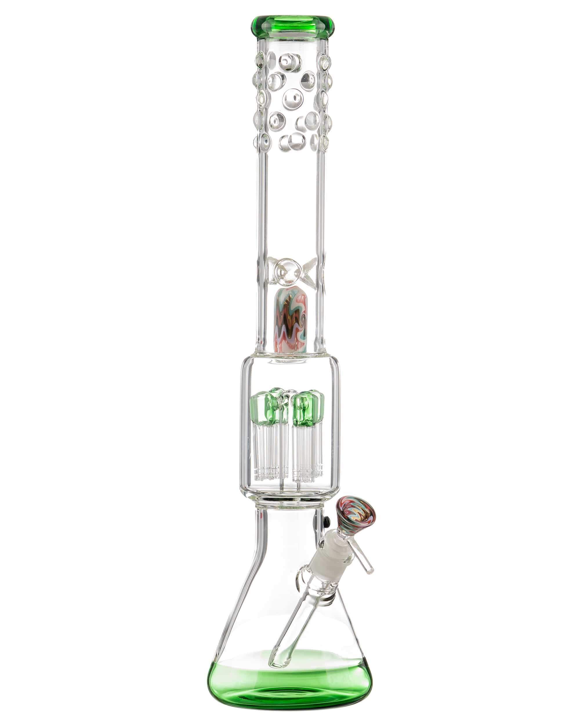 20" Quad 5-Arm Tree Perc Beaker Bong