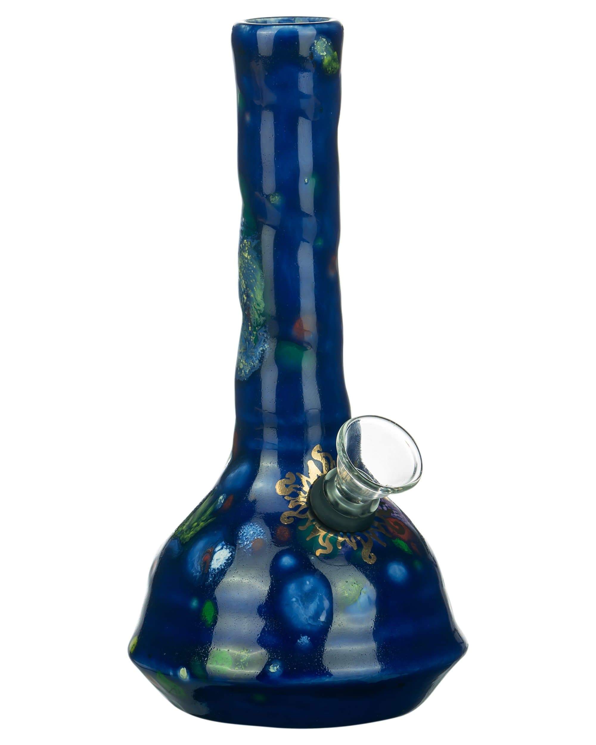 ceramic-mini-bong in blue