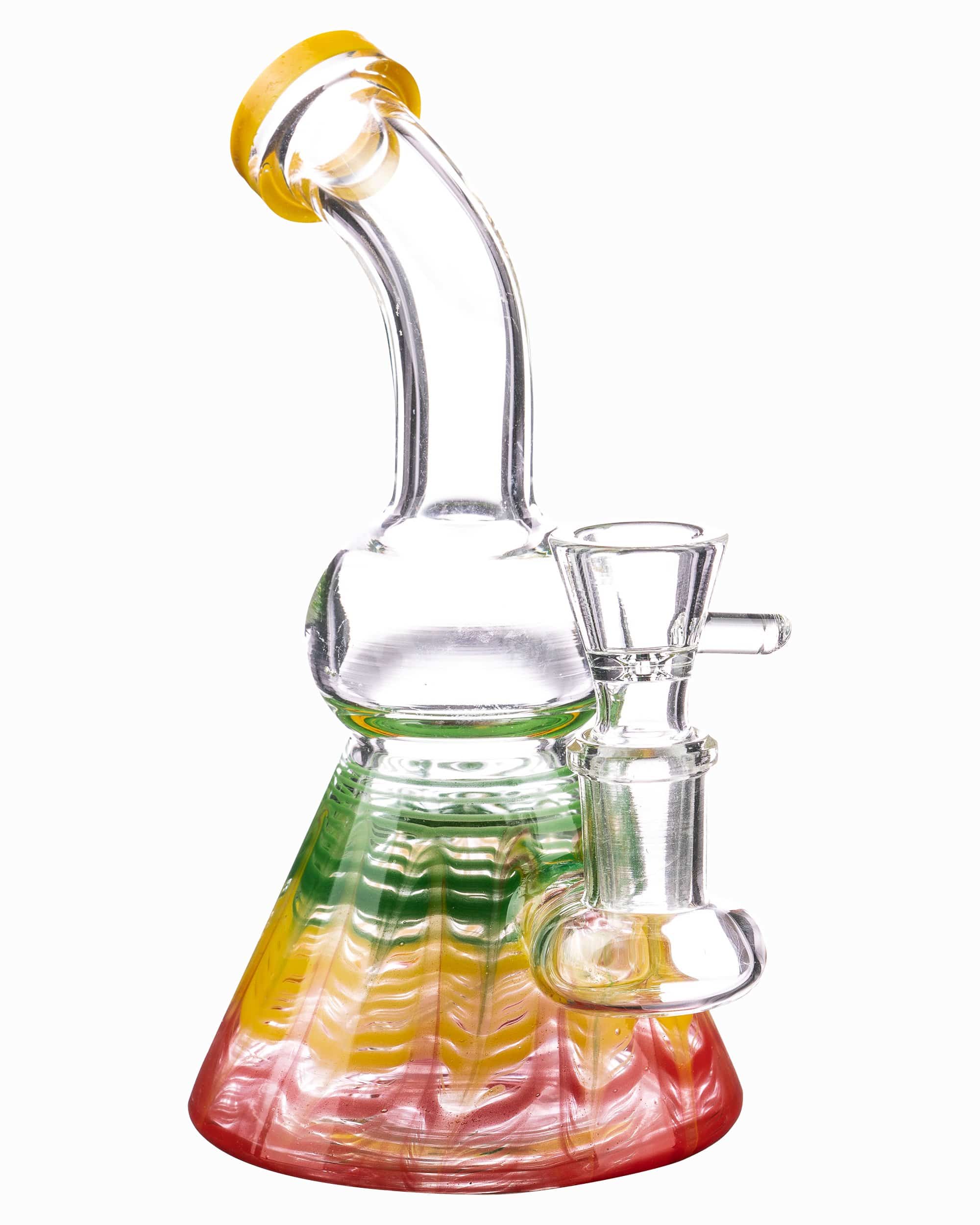 Dankstop 6.5" Raked Rasta Beaker