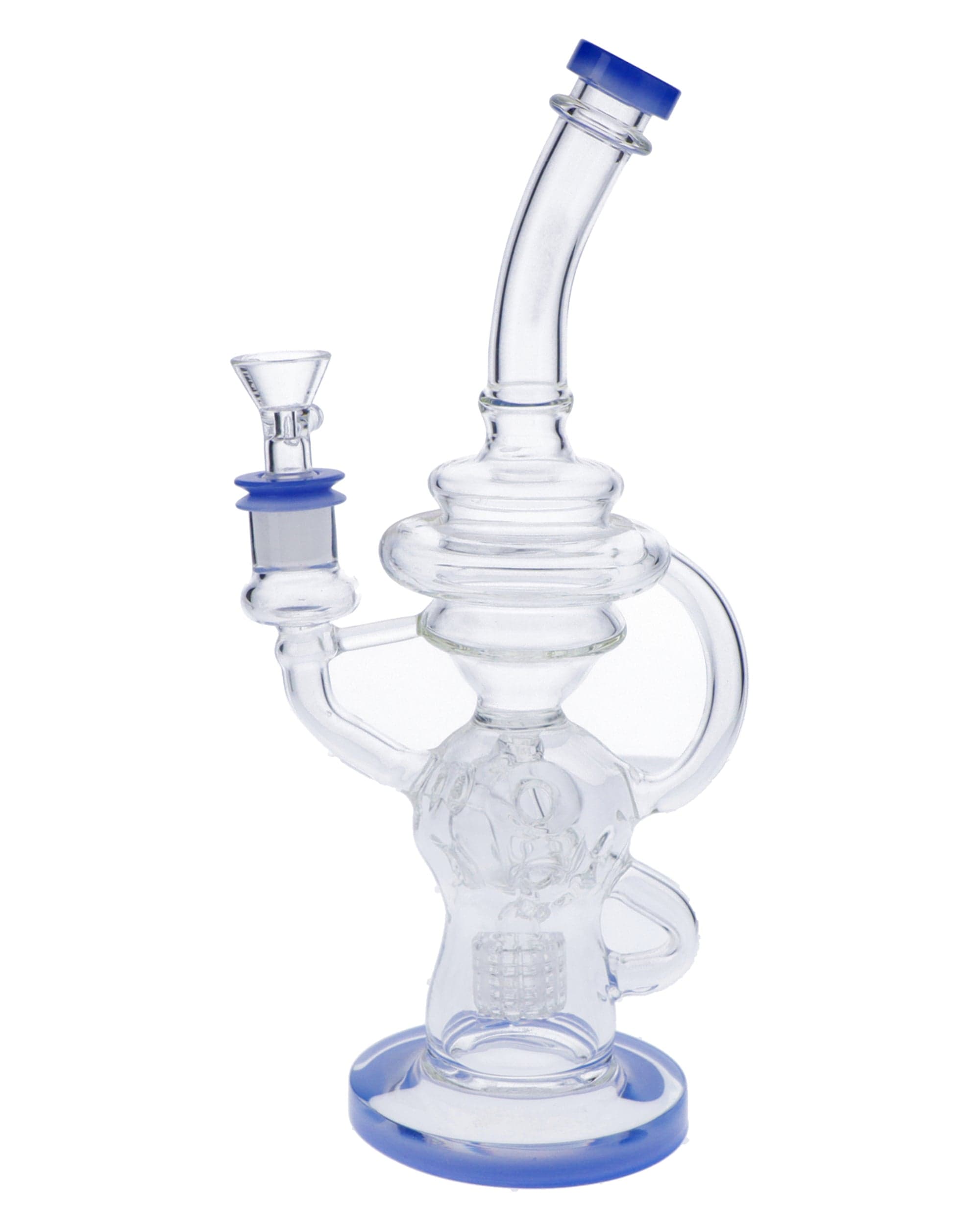 Bent Neck Matrix Recycler Water Pipe