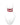 Front view of the Bowling Pin Hand Pipe, a white, ceramic pipe shaped like a bowling pin.
