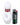 A studio shot of the Bowling Pin Hand Pipe, displayed with a branded logo on its black surface.