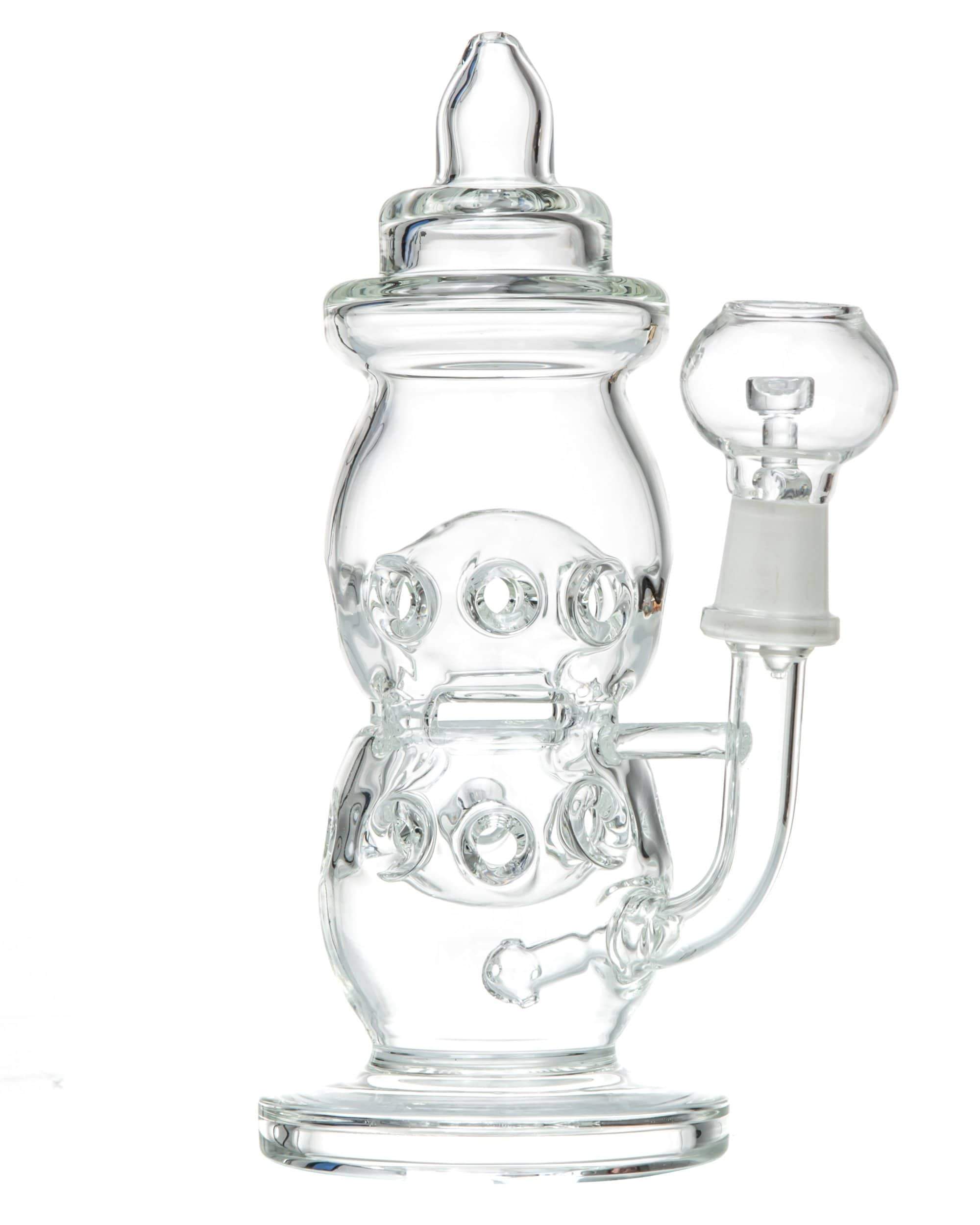 DankStop - Clear Baby Bottle Dab Rig