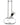Front view of the Clear Glass Buoy Base Beaker Bong, showcasing its rounded base and clear glass construction.