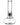 Front view of the Clear Glass Buoy Base Beaker Bong, showcasing its clear glass construction and rounded base design.