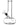Front view of the Clear Glass Buoy Base Beaker Bong, showcasing its clear glass construction and rounded base.
