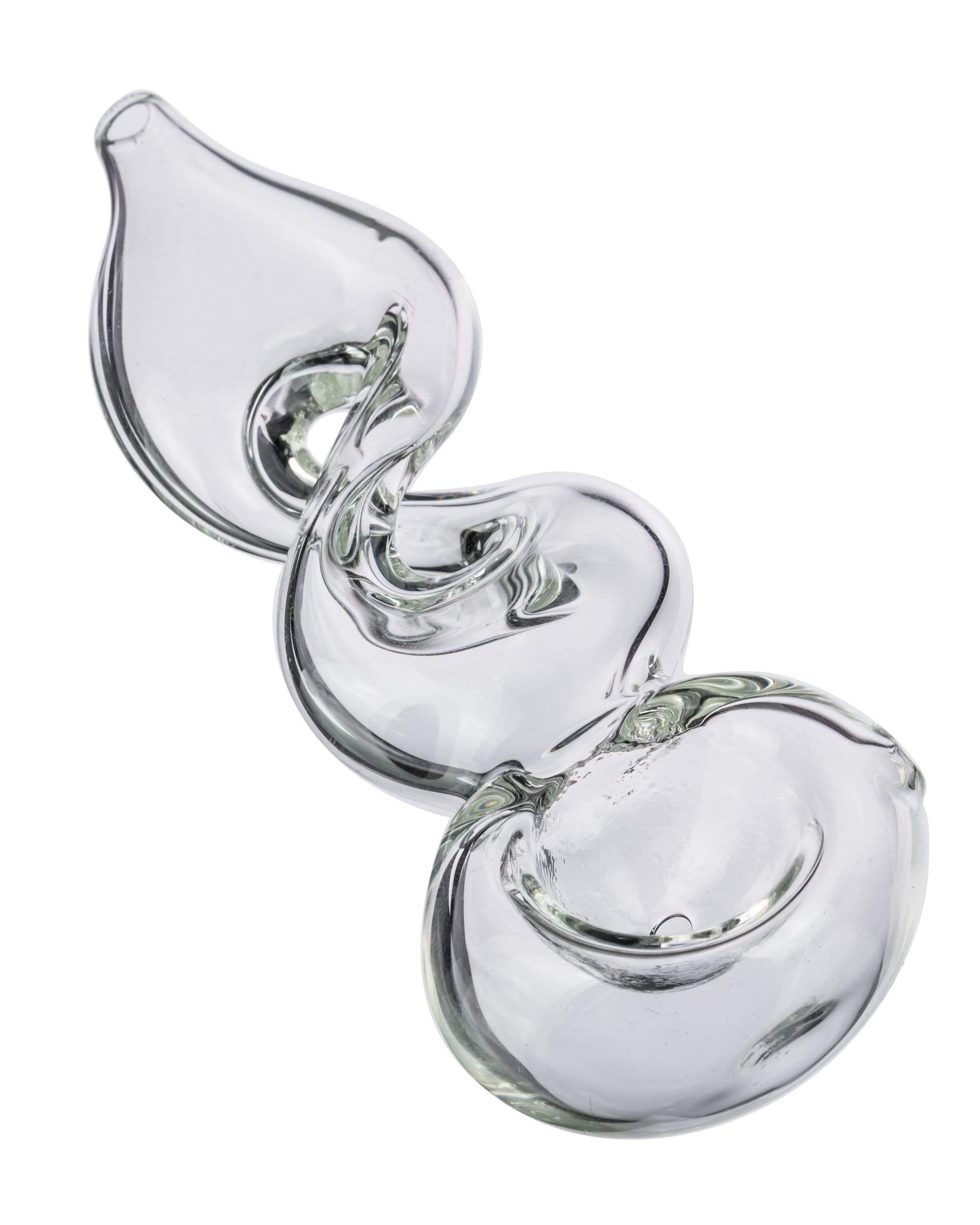 Clear Twisted Spoon Pipe