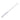 Close-up view of the Crystal Pipe cleaning brush with a white handle and bristles, angled against a plain background.