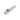 A diagonal view of the Crystal Pipe, showcasing its smooth, clear glass construction and simple design.
