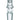 A studio shot of the Diamond Knot Domeless Nail, displaying its clear glass construction and knot-shaped design.