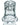Close-up, angled view of the Diamond Knot Domeless Nail, a clear glass nail with a textured knot design.