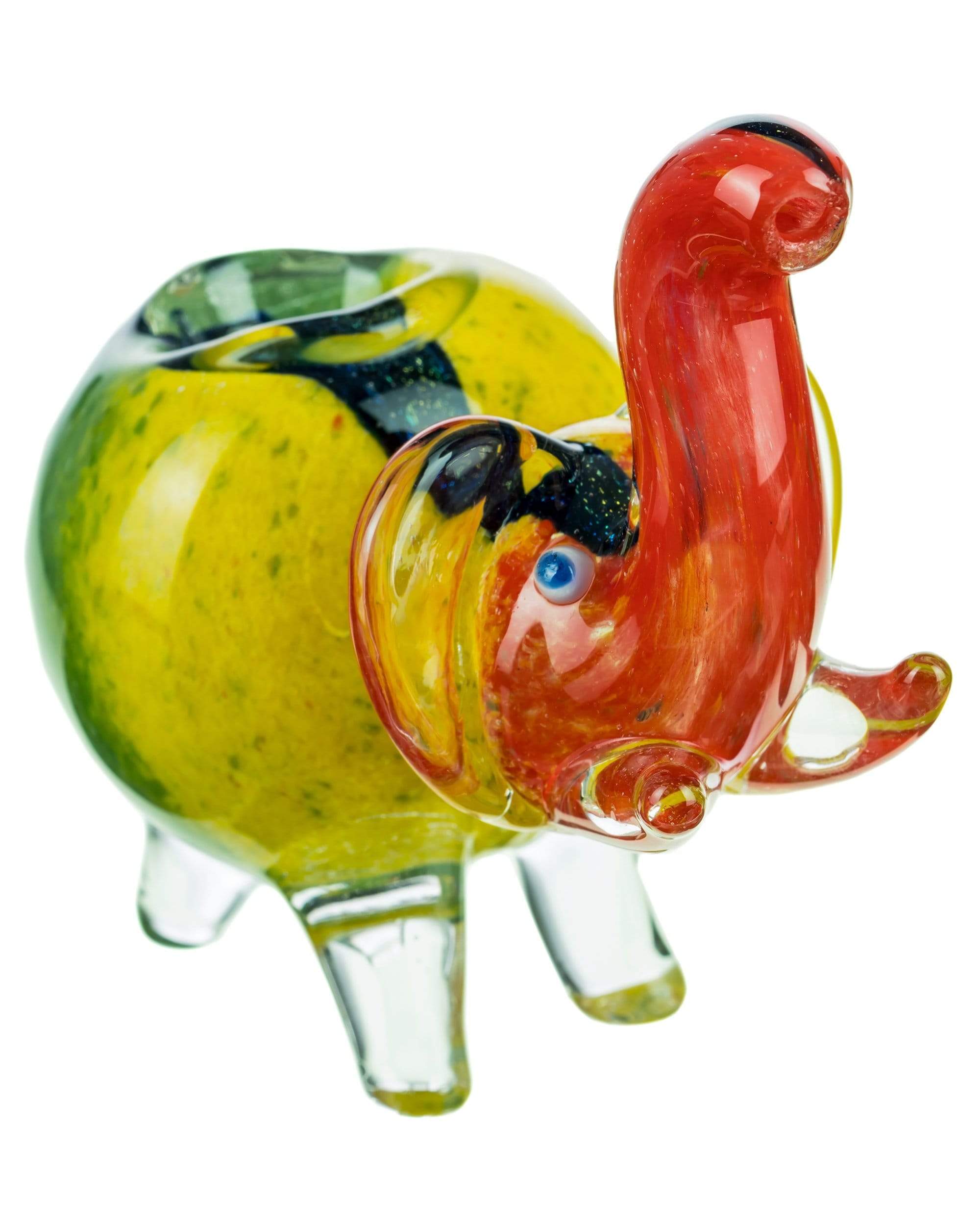 Dichro Striped Rasta Animal Pipe