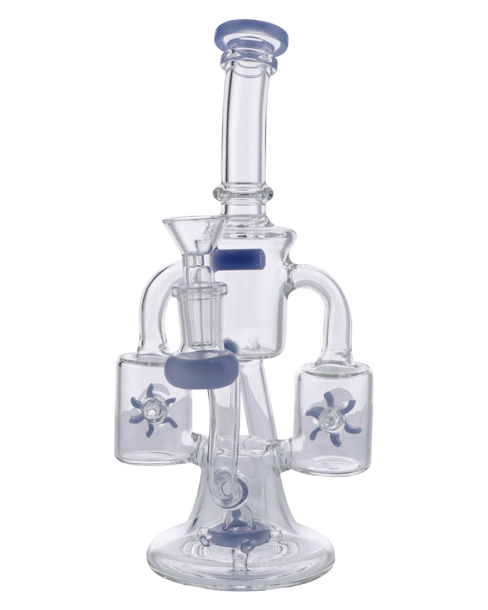 Valiant Distribution Dual Propeller Perc Recycler Bong