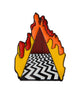 Fire Walk Enamel Pin