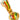 A close-up, angled view of the Flat Mouth Rasta Swirl Spoon Pipe, displaying its colorful swirl pattern against a plain white background.