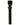 Front view of the Glass Nail, a dark-colored, slender glass tool with a rounded tip, against a plain white background.