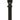 A front view of the Glass Nail, a dark-colored glass tool with a rounded tip and smooth, simple design.