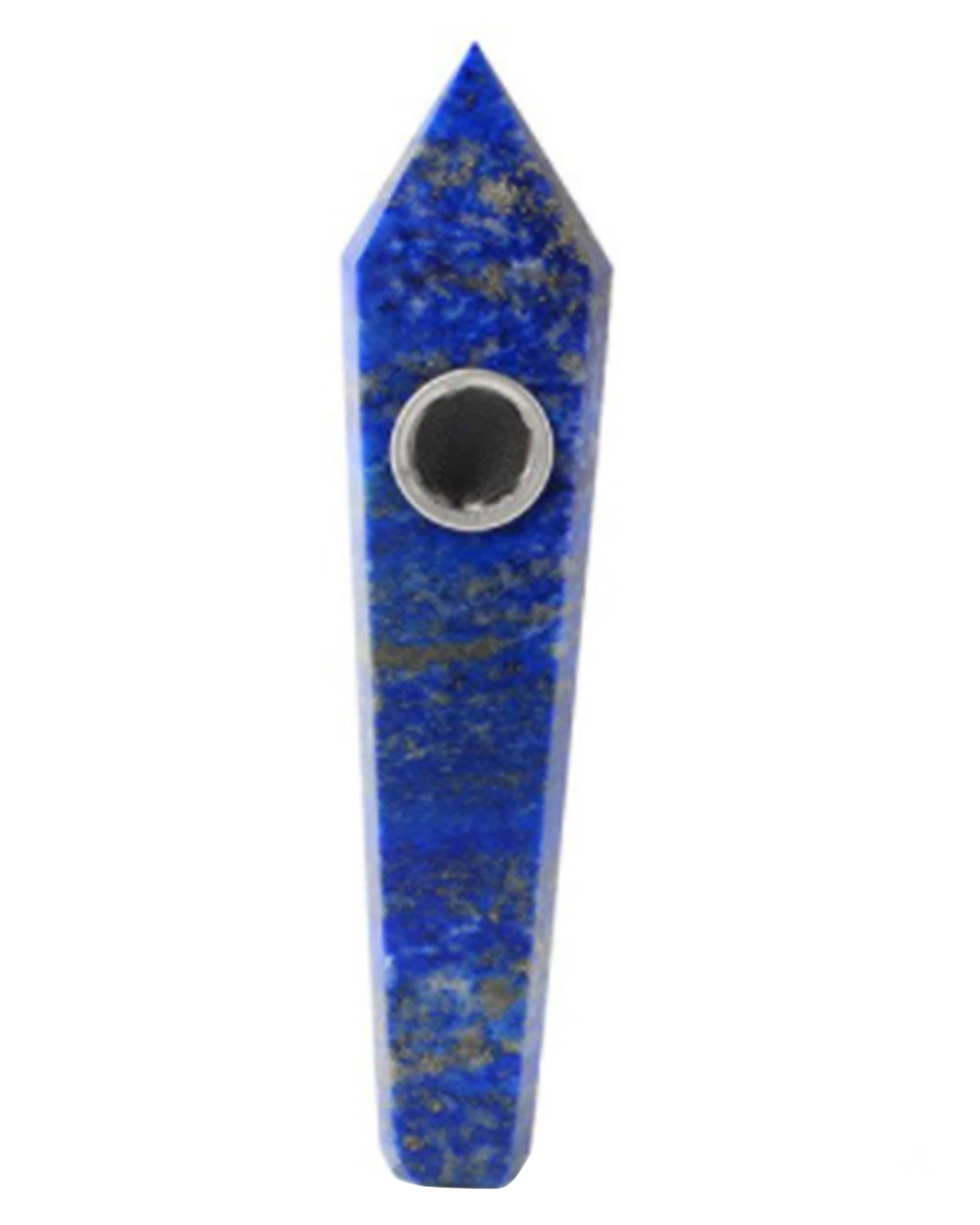 Lapis Lazuli Quartz Stone Pipe