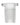 Front view of the Low Profile Adapter For Female Joint, a clear glass component with a simple, cylindrical design.