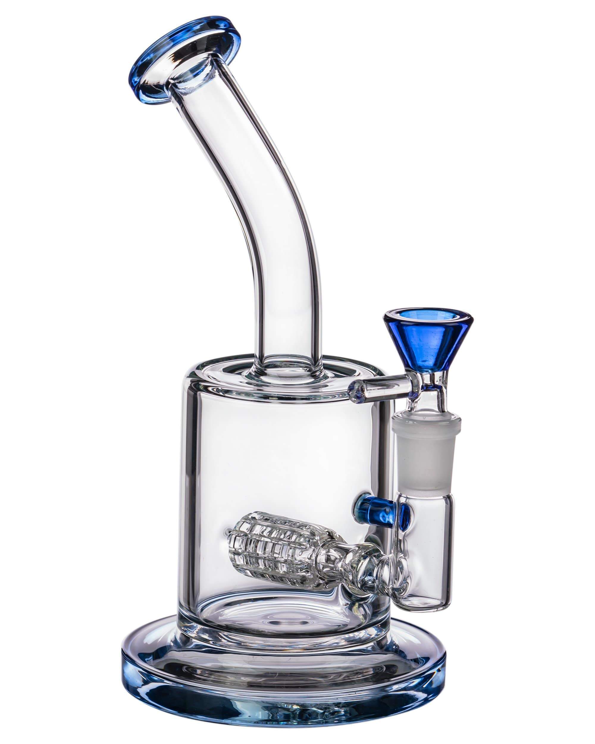 Nano Puck Dab Rig with Inline Barrel Perc w/ Female Joint