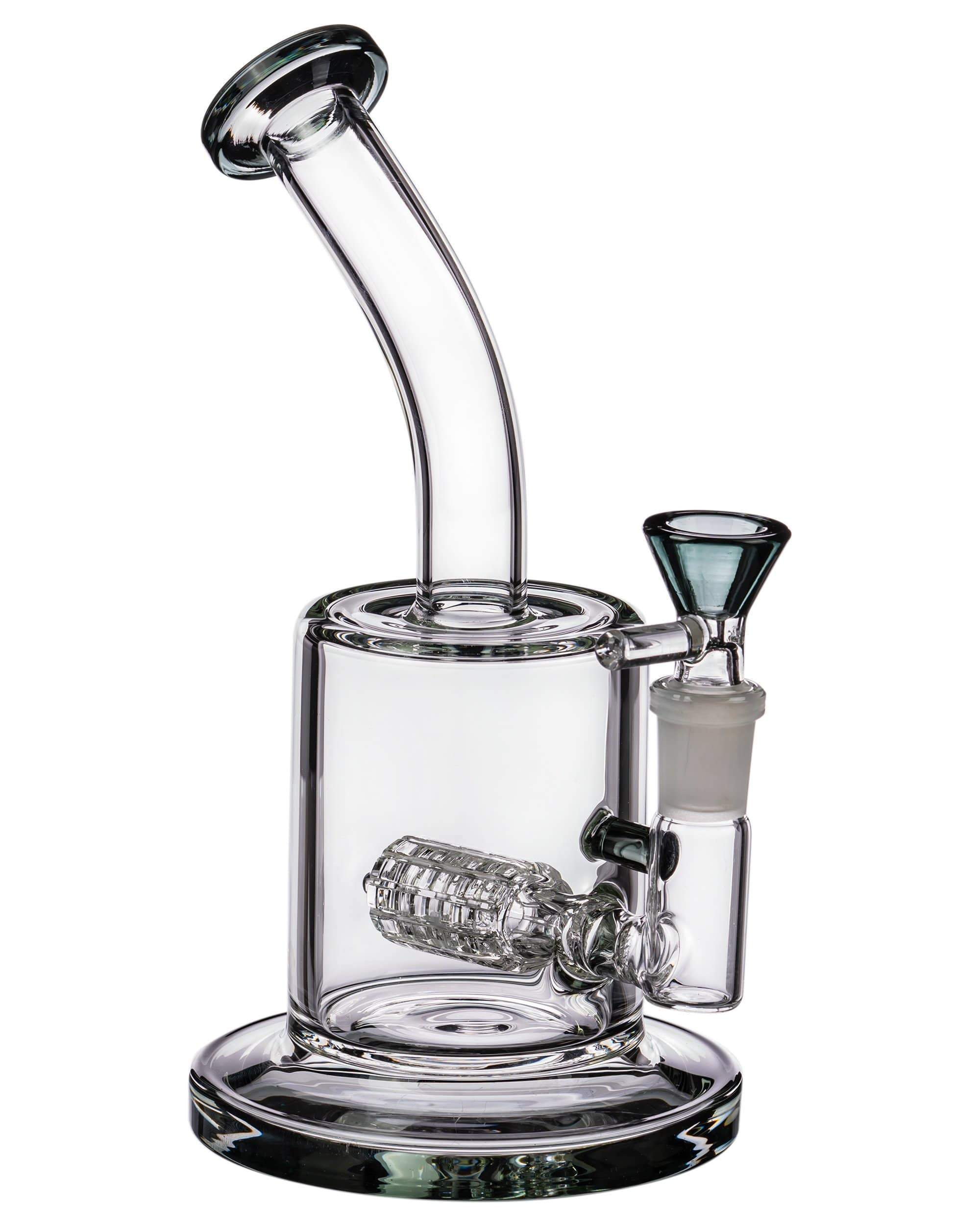 Nano Puck Dab Rig with Inline Barrel Perc w/ Female Joint