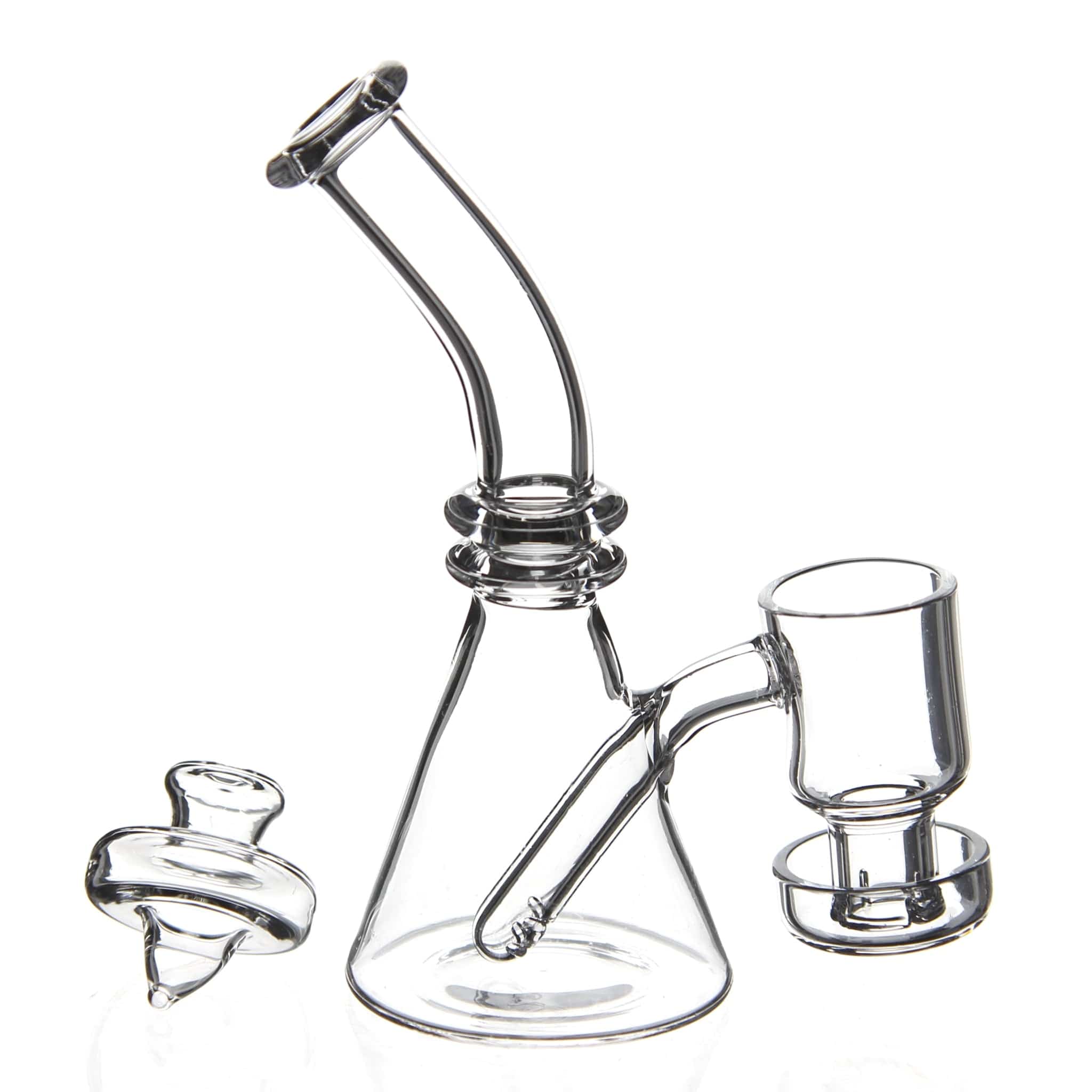 Lotus Glass Terp Slurper Quartz Mini Dab Rig Collection 002-QUARTZ-MINIRIG-SLURPER