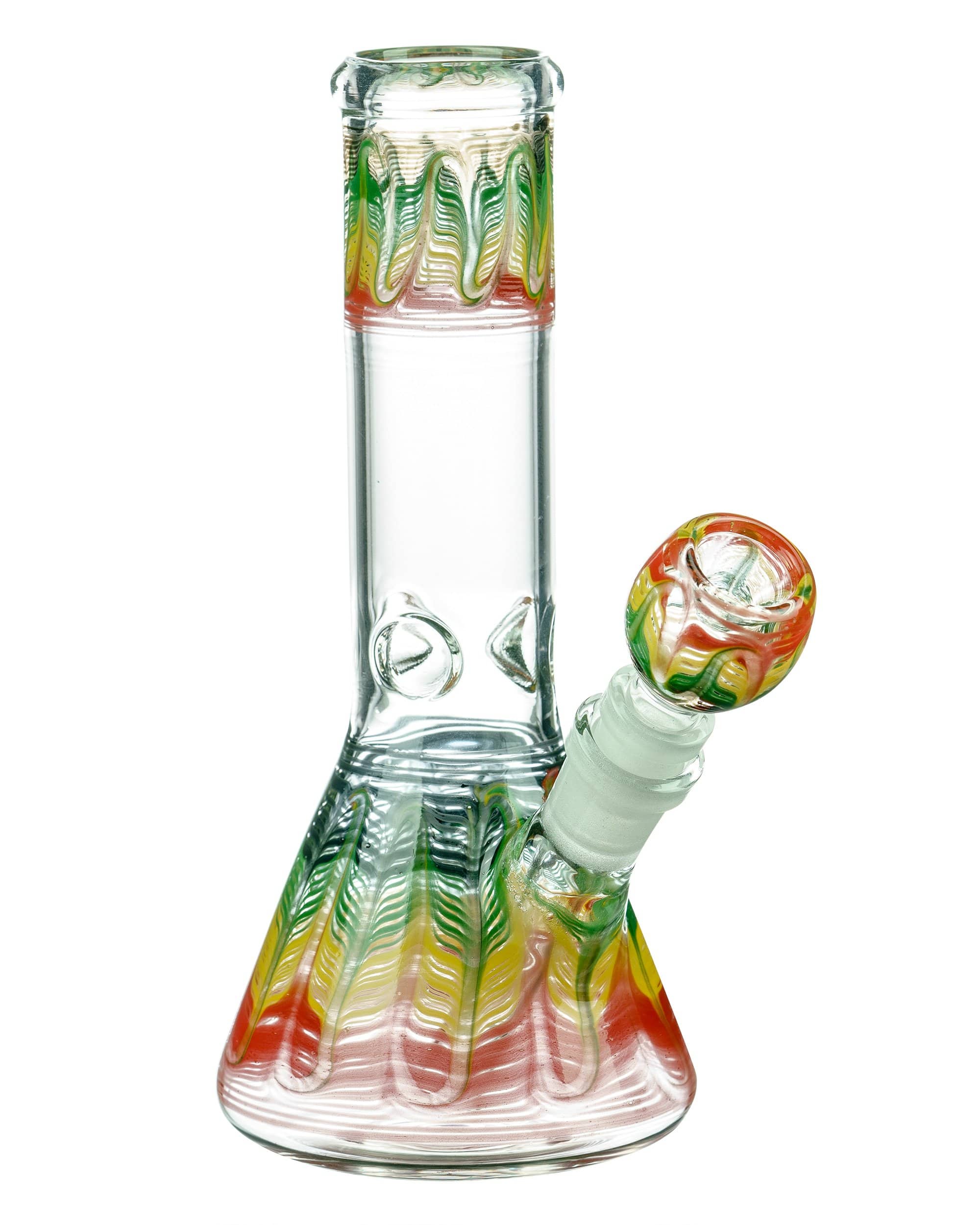 Dankstop  "Rasta Rake" Mini Beaker