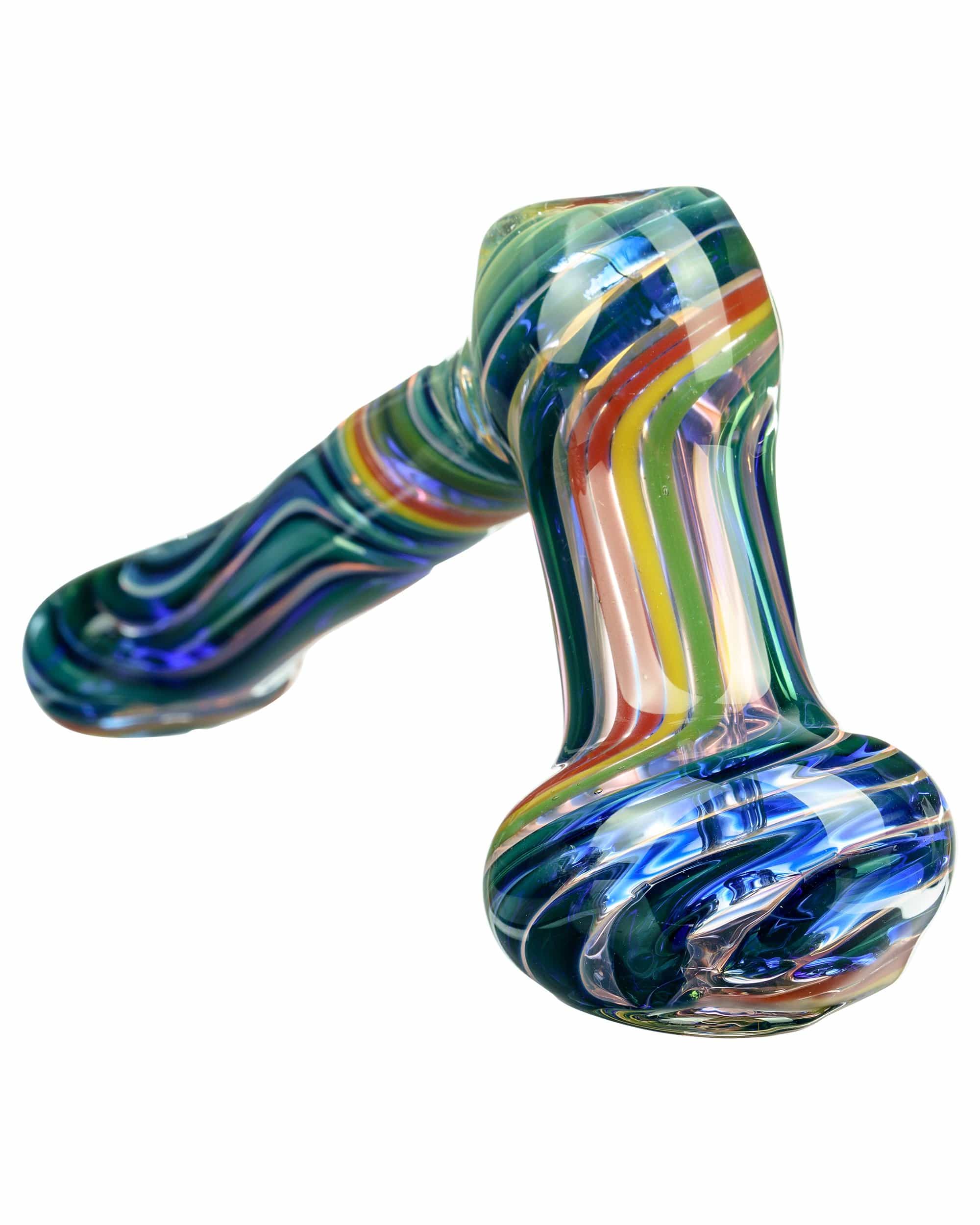 DankStop Rasta Swirl Hammer Bubbler