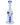 Front view of the Showerhead Incycler Mini Bong, featuring a clear glass construction and unique showerhead perc visible inside.