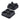 A top-down view of the Silicone Tray Black Skull 2 Piece set, displaying two black skull-shaped trays arranged side-by-side on a white background.